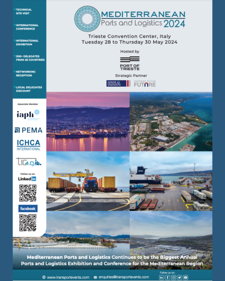 Mediterranean Ports and Logistics 2024 Generali Convention Center